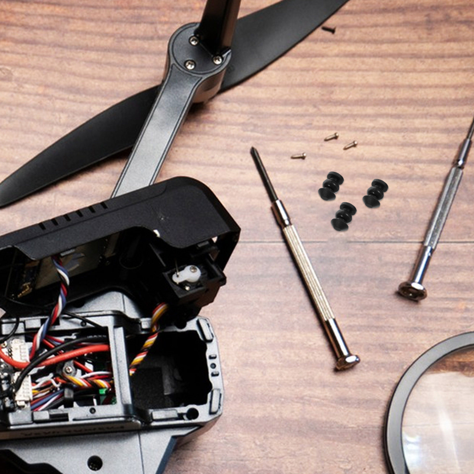 10 Pezzi Ammortizzatori in Sil - Drone Gimbal Dampener recensione e prezzo
