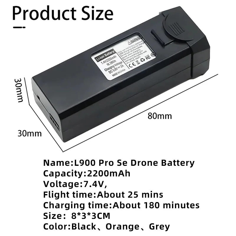 Batteria L900 PRO SE Max batte - Drone Gimbal 2 Axis recensione e prezzo
