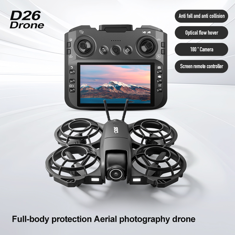 Drone D26 4K HD Aereo 180° °   - Drone Gimbal 2 Axis recensione e prezzo
