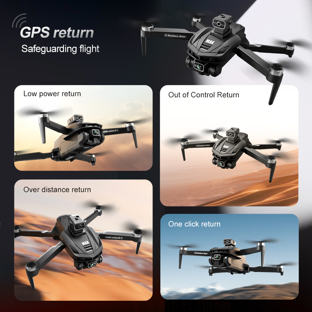 V168 PRO Max GPS Drone 8K Prof - Drone Gimbal Brushless recensione e prezzo