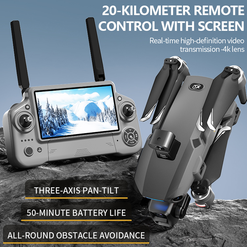 Nuovo Drone 2026 con Doppia Fo - Drone Gimbal Mount recensione e prezzo