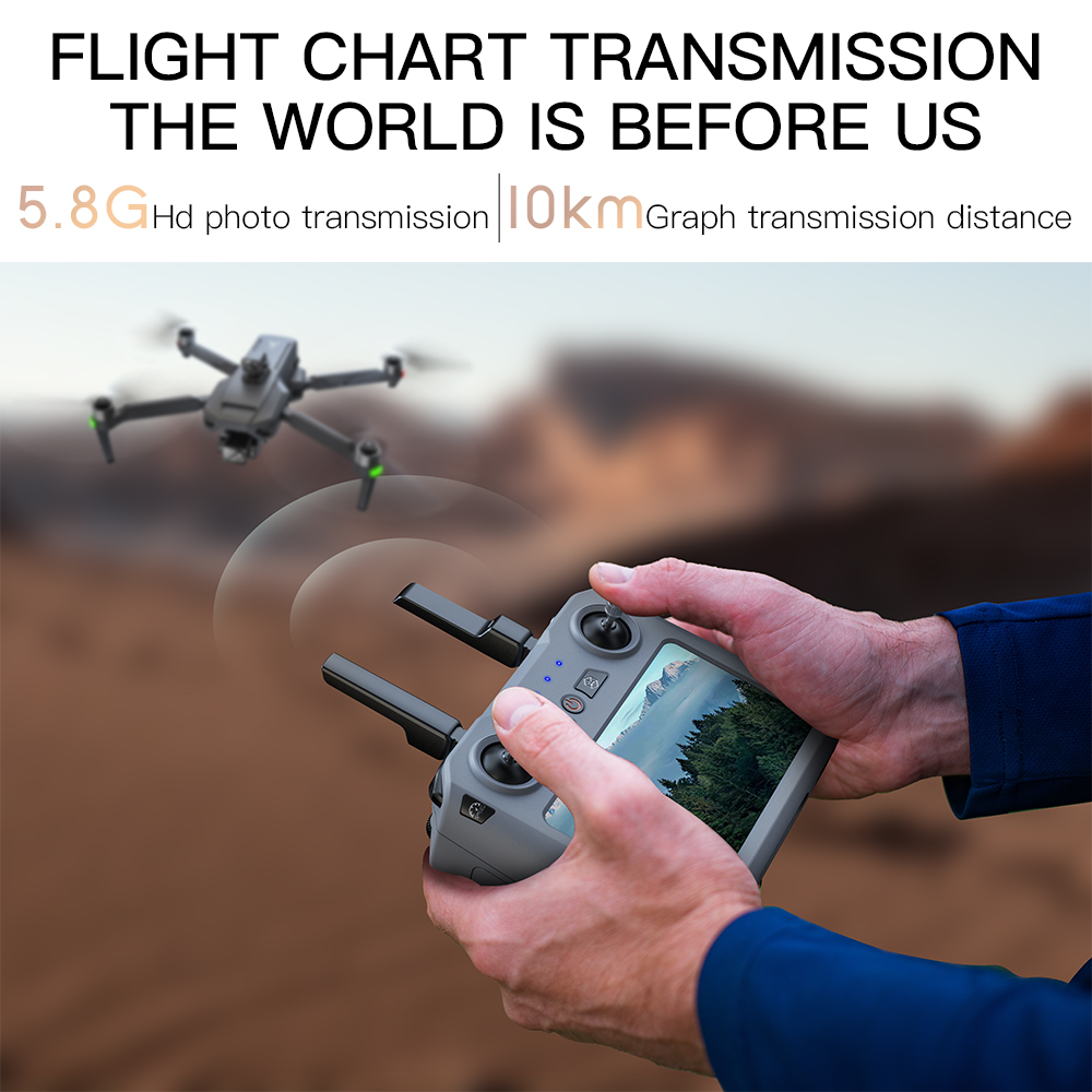Drone Teeggi SG909 MAX GPS con - Drone Gimbal Case recensione e prezzo