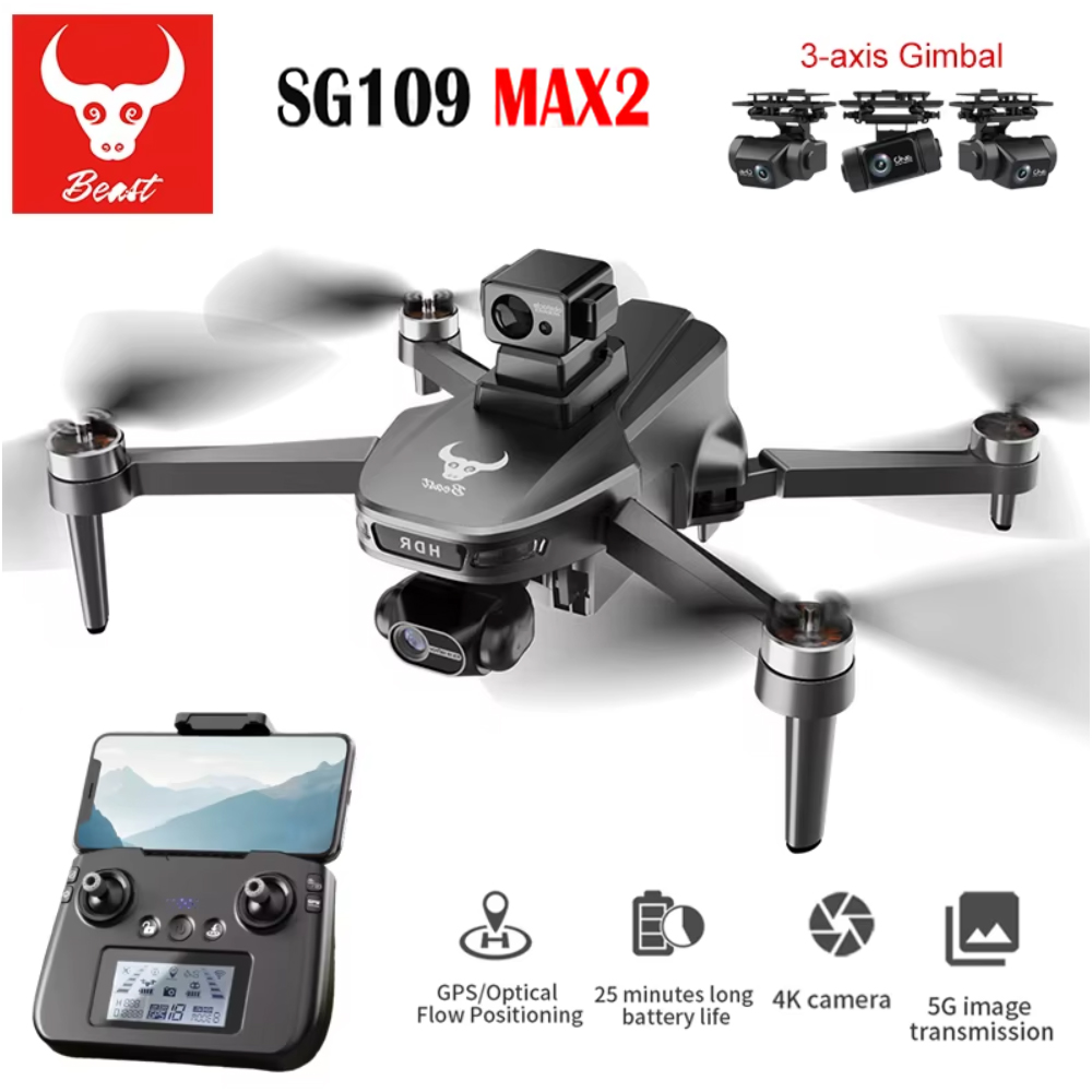SG109 MAX2 Drone professionale - Drone Gimbal 3 Axis recensione e prezzo