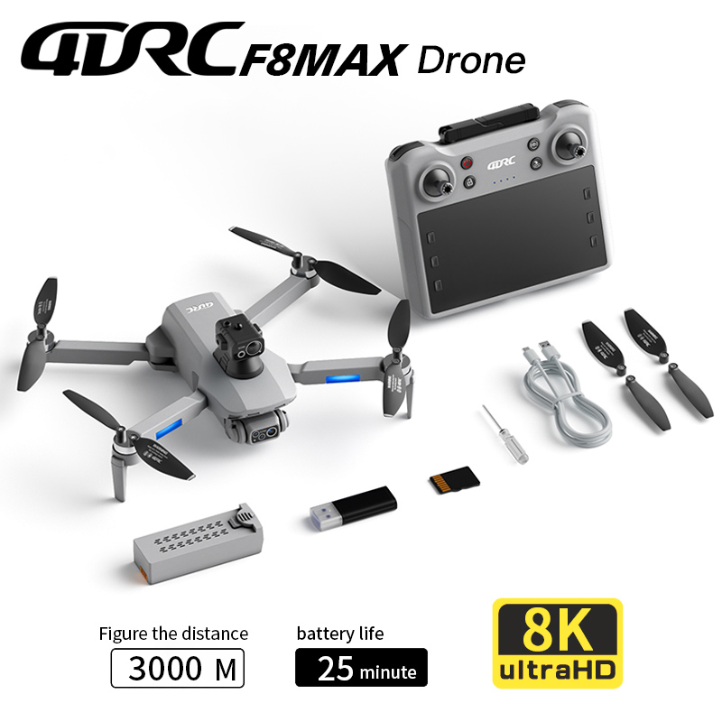 F8 MAX GPS Drone Professionale - Drone Gimbal Brushless recensione e prezzo