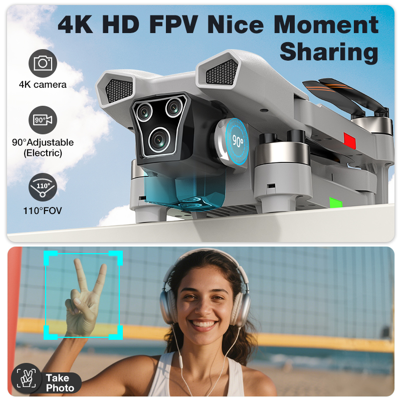 NUOVO Drone L017 Pro Brushless - Drone Gimbal Mount recensione e prezzo