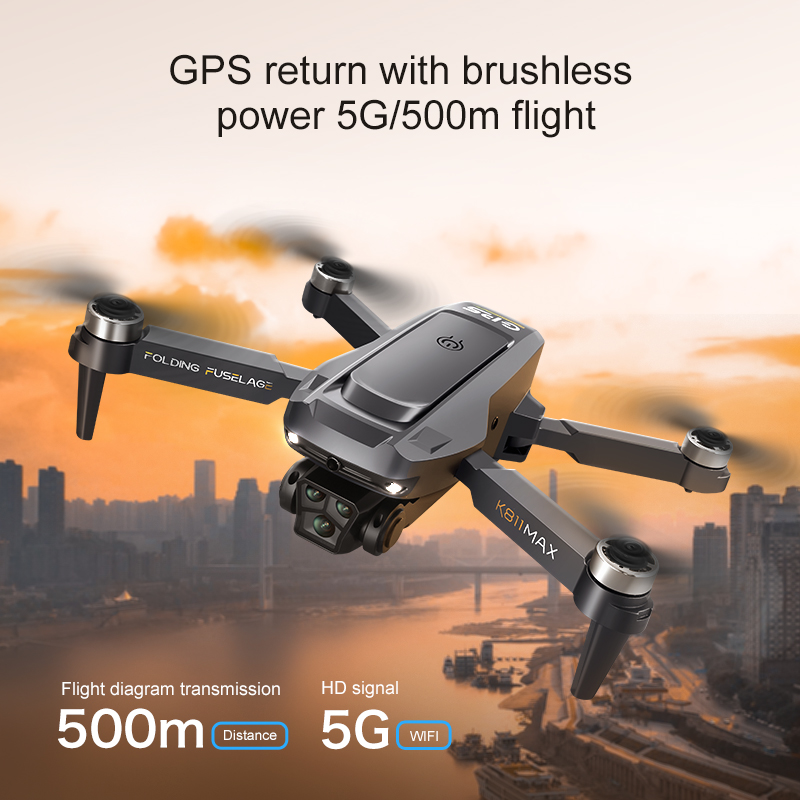 Drone quadricottero K811MAX: s - Drone Gimbal Brushless recensione e prezzo